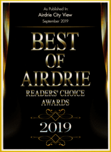 2019 Readers' Choice - BEST OF AIRDRIE - Roofing and Siding