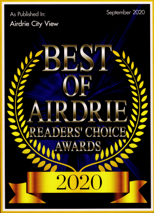 2020 Readers' Choice - BEST OF AIRDRIE - Roofing and Siding