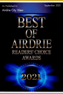 2021 Readers' Choice - BEST OF AIRDRIE - Roofing and Siding