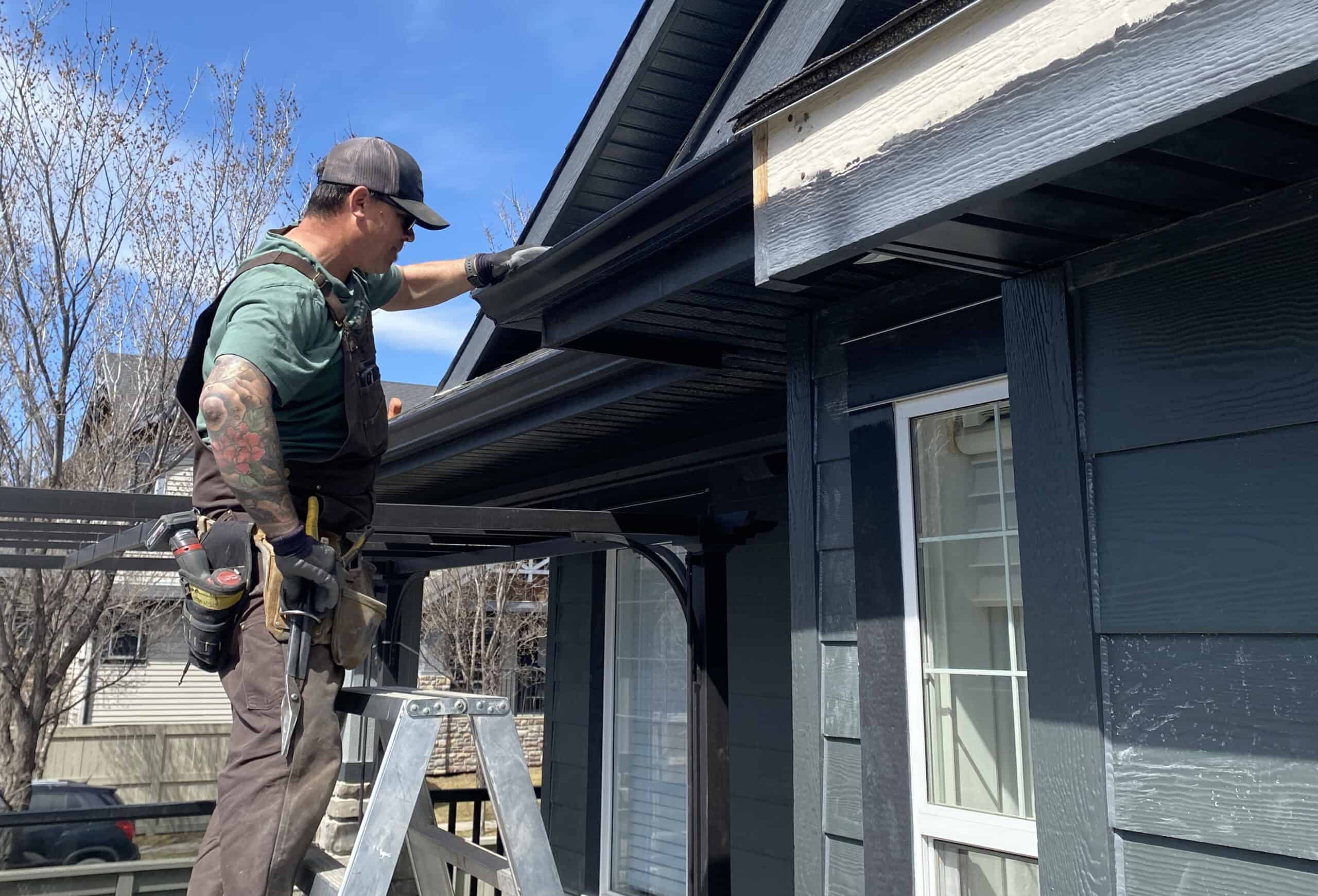 gutter replacement airdrie